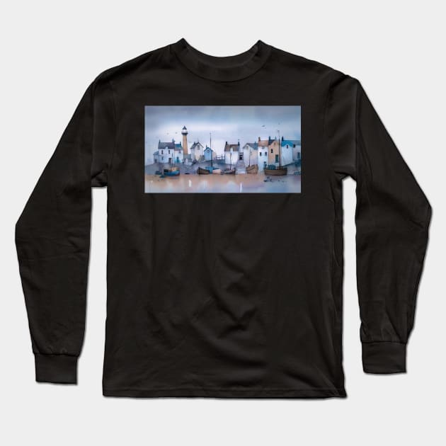 Estuary Evening Long Sleeve T-Shirt by Tarrby